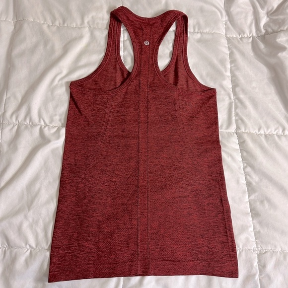 LULULEMON Swiftly Tech Racerback 2.0 in Cassis Chianti Sz. 6 - Picture 8 of 10